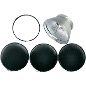 סט רפלקטור עם 3 גרידים 18 ס"מ